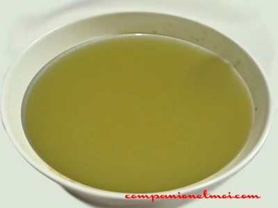 Soupe de cèleri poireau et carotte