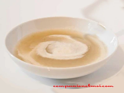 Soupe de fenouil pomme de terre et ricotta pour bébé