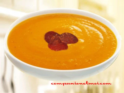 Soupe de légumes au chorizo
