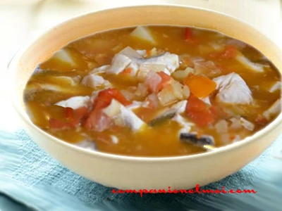 Soupe de pêcheurs ou kakavia grecque