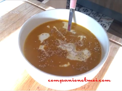 Soupe épicée et onctueuse aux carottes