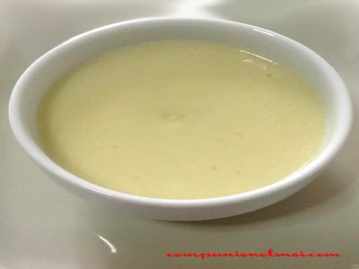 Soupe froide de melon