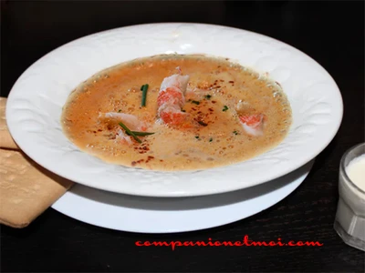 Soupe islandaise de langoustines