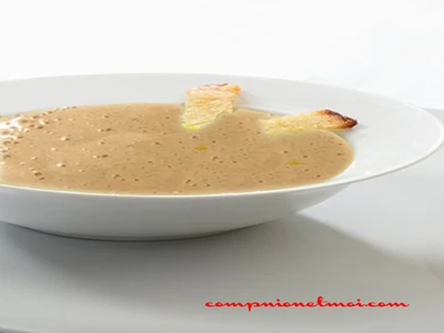 Velouté aux cèpes séchés