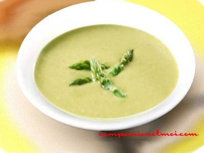 Velouté d'asperges vertes