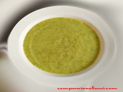 Velouté de pois cassés sans gluten