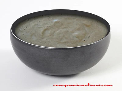 Velouté vegan de champignons