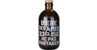 Bière des Amis blonde