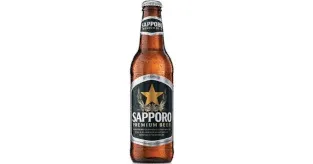 Sapporo Premium Beer ambrée