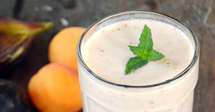 Milk-shake figue abricot