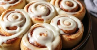 Cinnamon Rolls US au Cream Cheese