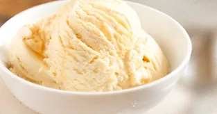 Crème glacée au citron