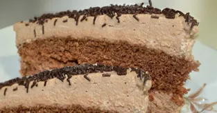 Gâteau forêt noire à la crème
