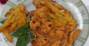 Bhajji ou beignets aux oignons indiens