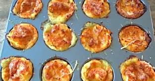Mini bouchées de poulet à la purée