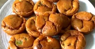 Muffins poivrons et feta