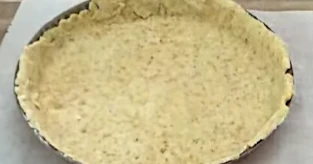 Pâte à tarte aux flocons d'avoine