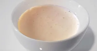 Crème de soja maison