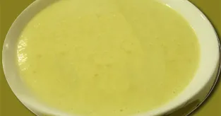 Crème de courgettes et pommes de terre