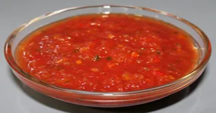 Soupe froide tomate et piquillos